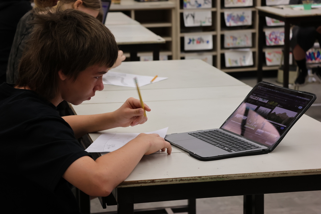 Mrs. Argo's 6th grade art classes are participating in the Clay Count Conservation Poster contest. The theme this year is, "Home is Where the Habitat Is". #celebrate379