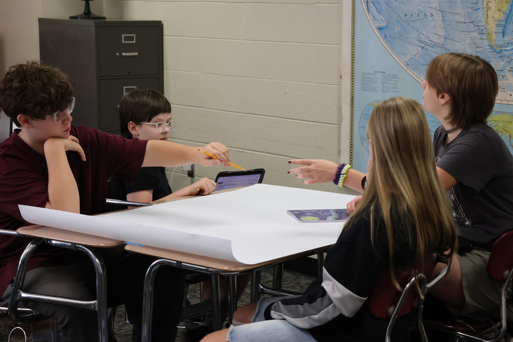 Mr. Higgins is a new History/Government teacher at both CCCMS and CCCHS. Yesterday, his 6th grade world history students were explaining the legacy of each of the Mesopotamian empires by creating a legacy poster. #celebrate379