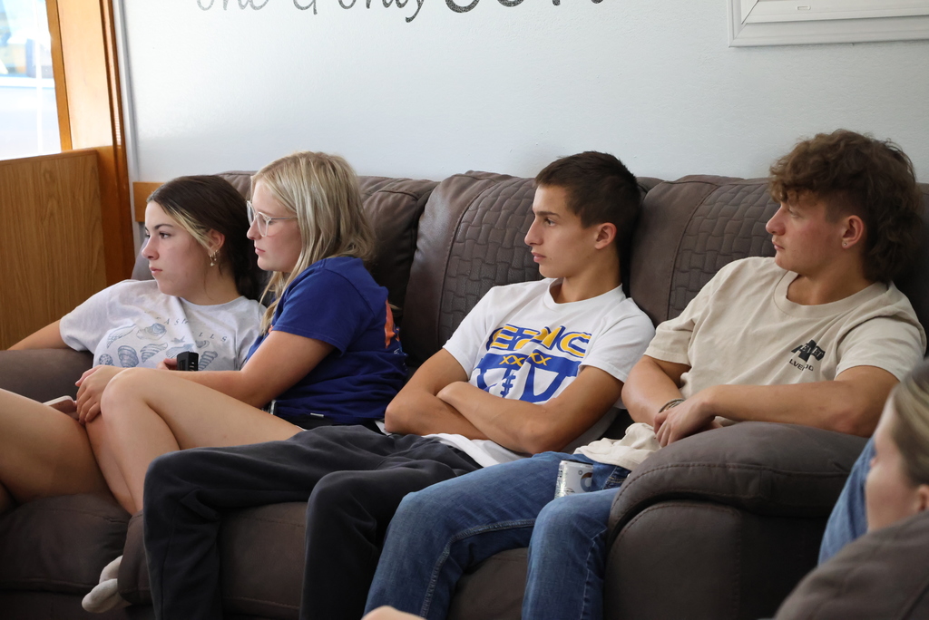 Instead of sleeping in on their day off, CCCHS and Wakefield YLinK members dedicated themselves to Bandana Squad training and learning more about Signs of Suicide with Behavioral Health School Liaison Ericka Lysell. It was impressive to see their commitment to learning more about warning signs so they can help others in the future! #celebrate379