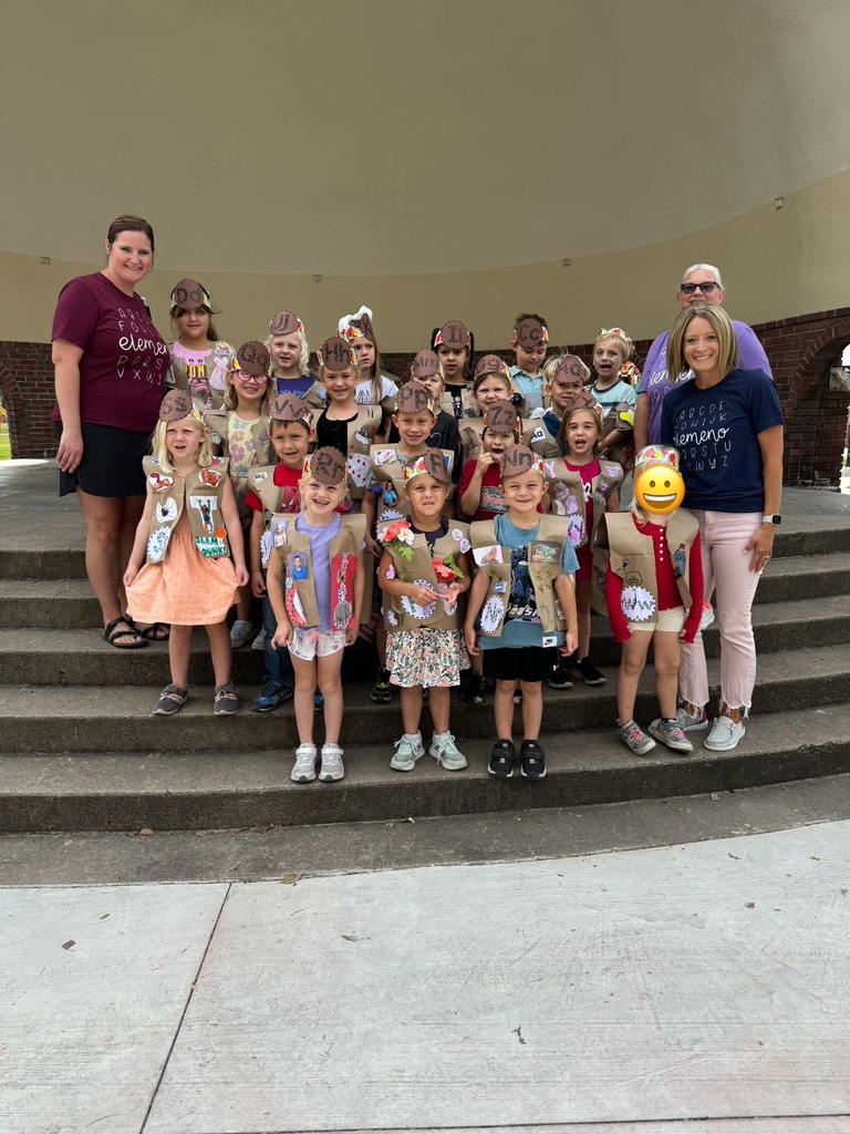 Today was a beautiful day for the kindergarten ABC Bootcamp! All K's created their own outfit based on the letters of the alphabet and presented in front of their classmates and families at Dexter Park! A special thanks to the CCCHS band for making the trip to help us celebrate! #celebrate379