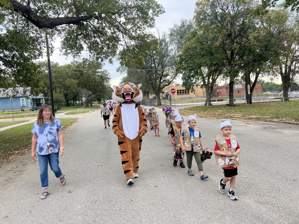 Today was a beautiful day for the kindergarten ABC Bootcamp! All K's created their own outfit based on the letters of the alphabet and presented in front of their classmates and families at Dexter Park! A special thanks to the CCCHS band for making the trip to help us celebrate! #celebrate379