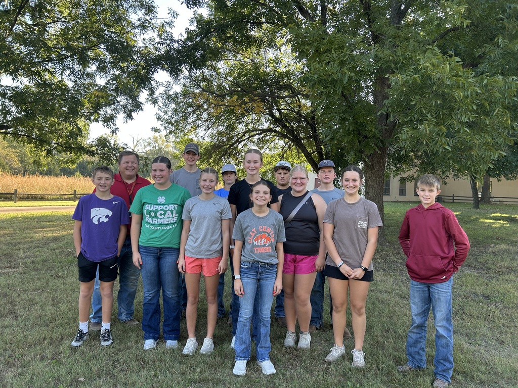 On October 1st, 12 8th grade students participated in the Milford Lake Eco-Meet. The team of Kylee Chaffee, Brianne Langvardt and Claire Tadtman won 3rd overall team, which qualifies them for the State Ecomeet in November. This team also won the Interpretive portion of the contest. The team of Jaelyn Michaud, Kennedy Shannon and Tayleigh Taylor also placed 3rd in the Interpretive portion. Want to learn more about the Ecomeet, go to www.kansasecomeet.org Way to go Bengals! #celebrate379