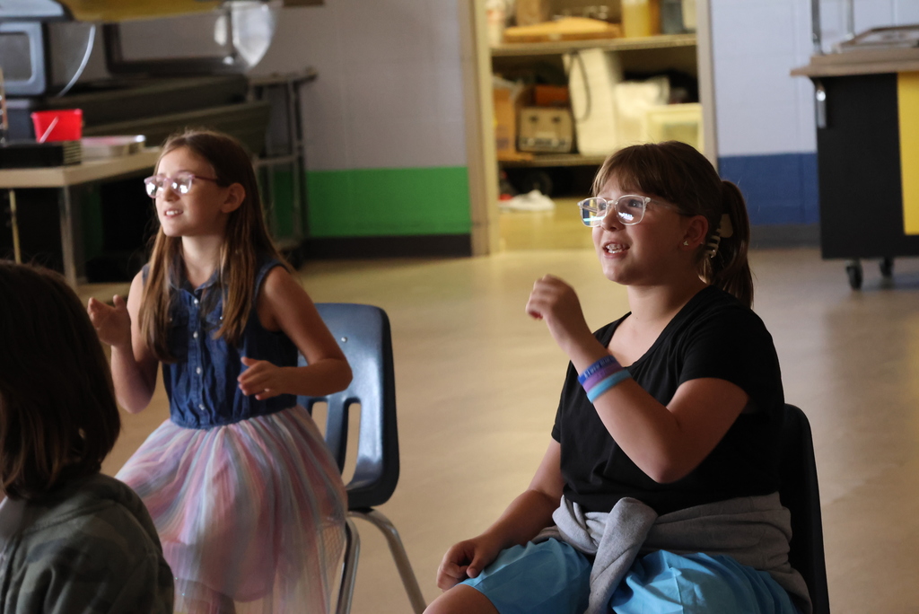 Before you can play instruments, you have to learn about notes and beats. That's why Mrs. Thrasher had her 5th grade band students clapping to the beats today. Lucky for them, it was to Taylor Swift songs, and most of them were already celebrating her new album release! #celebrate379