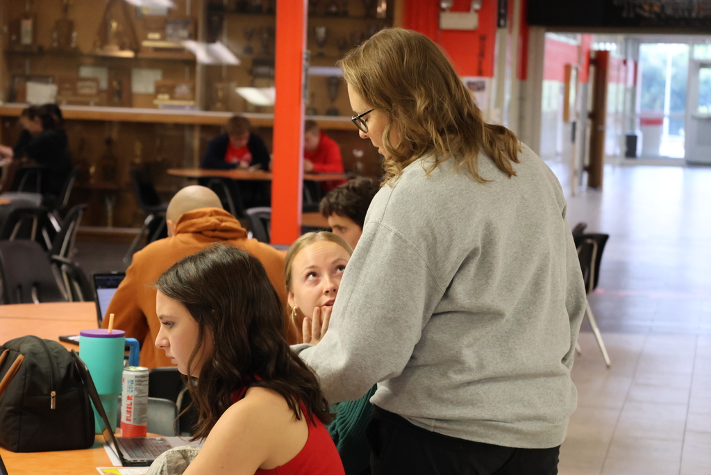 Did you know that it is Apply Kansas Day? Today and tomorrow only, anyone can apply to any college in Kansas for free! Seniors took advantage of this today with the CCCHS counselors and School, Family, Community Connections Counselor Lisa Last. #celebrate379