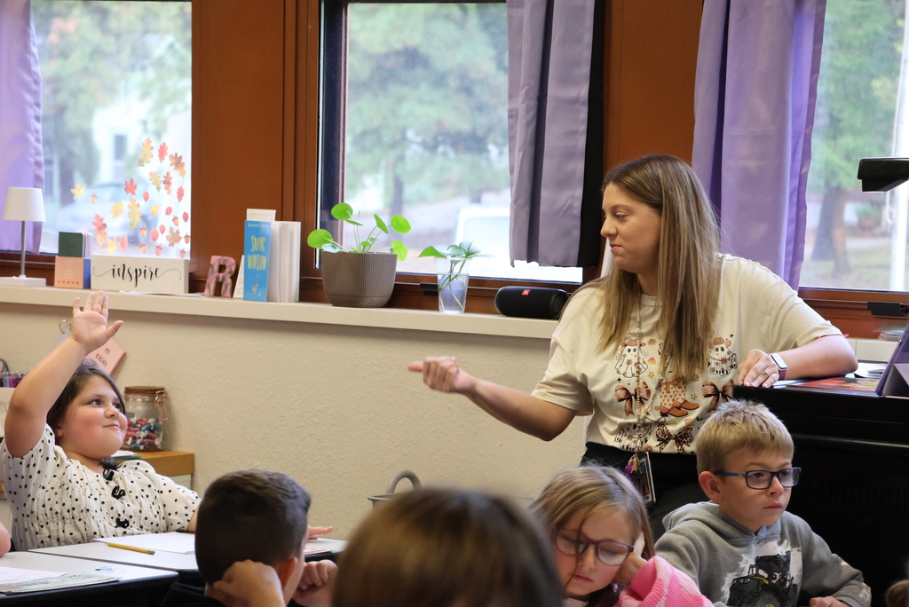 Mrs. Knitter has made the move from Pre-K to 2nd grade this year. Today, her students were learning all about vocabulary and identifying the point of view of a text. And they were having a little fun as well! #celebrate379