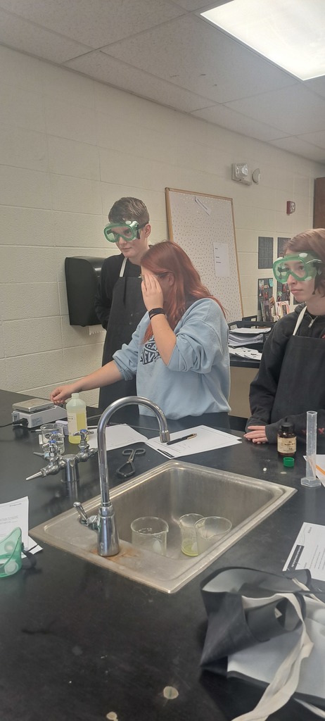 🔥 Science in action! Mrs. Trembath’s chemistry students explored how electrical forces hold substances together in a “choose your own lab” experiment. From salt to tin to dish soap, they measured melting points, boiling points, and surface tension — discovering just how strong (or weak!) those forces can be. #celebrate379