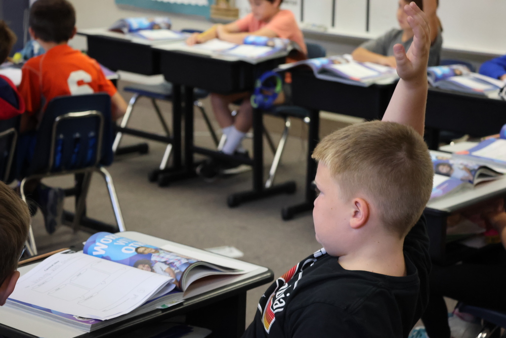 Mrs. Weller's second graders were working hard this morning on finding the central idea of a story. They had read a story in its entirety yesterday and now had to decide what it was all about. #celebrate379