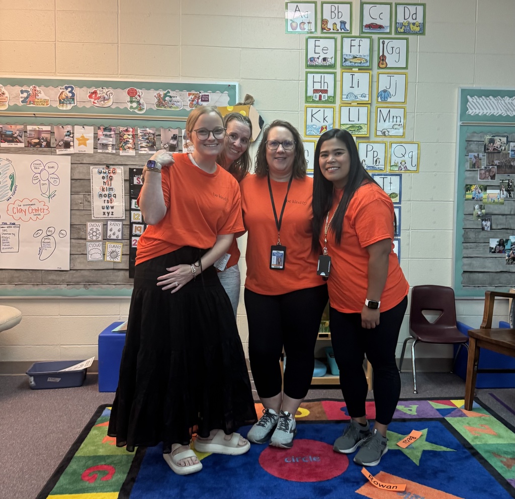 As a part of Bullying Prevention Month, USD 379 celebrated Unity Day on Wednesday, October 15. This annual national event brings students and staff together to send a visible message (orange staff shirts were paid for by the Clay Counts Coalition) of building commUNITY through kindness, acceptance, and inclusion. #celebrate379