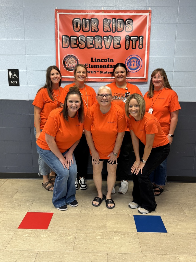 As a part of Bullying Prevention Month, USD 379 celebrated Unity Day on Wednesday, October 15. This annual national event brings students and staff together to send a visible message (orange staff shirts were paid for by the Clay Counts Coalition) of building commUNITY through kindness, acceptance, and inclusion. #celebrate379