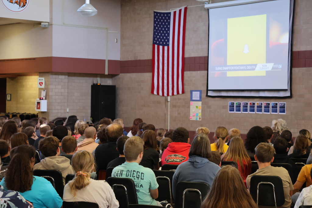 It was a great turnout at both CCCHS and CCCMS to listen to Amy Neville speak about the dangers of social media. Amy will be hold a Q&A session following the documentary, "Can't Look Away" tonight. They are expecting a big crowd, so please come early! Doors open at 6:00, and the movie will begin at 6:30. It is about 75 minutes long. We would love to have lots of parents AND students there! #celebrate379