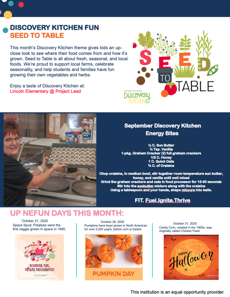 October Chartwells Newsletter