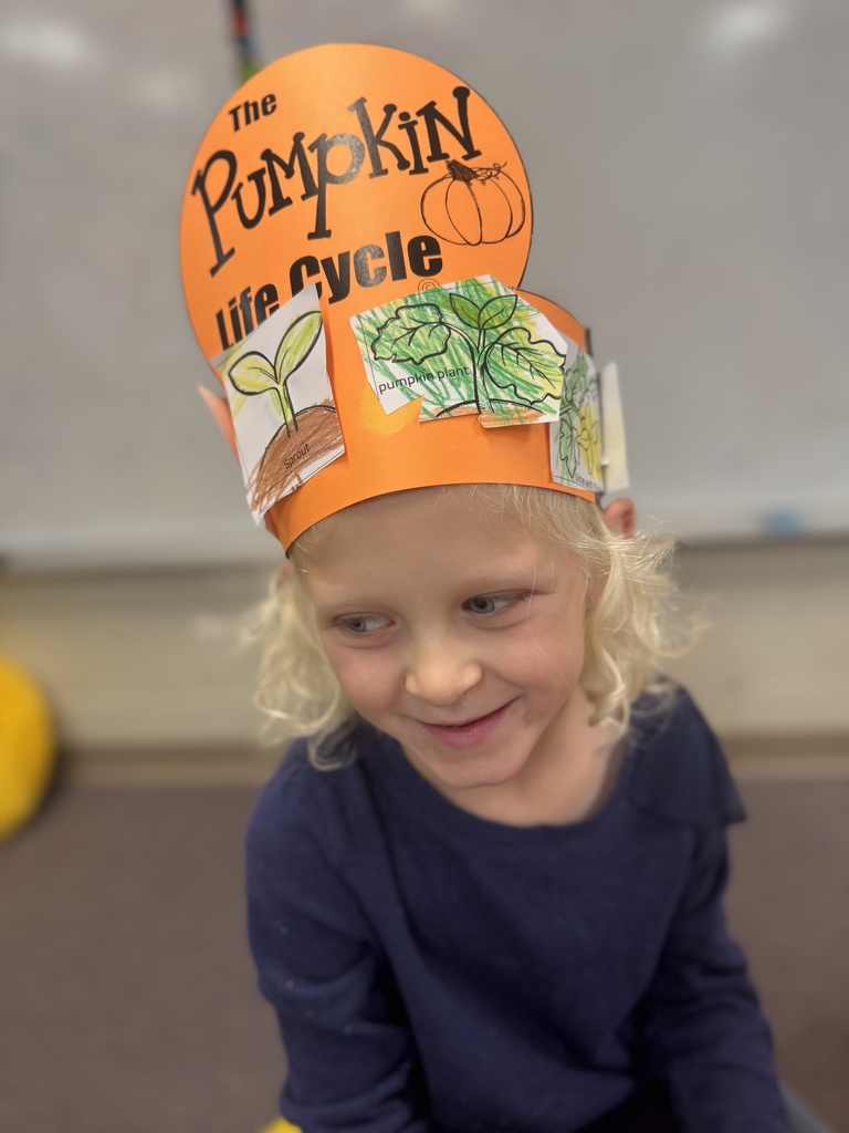 It’s Pumpkinology Week in Mrs. Shannon's classroom! Their learning is underway, and students already know quite a bit about pumpkins and how they grow from seed to pumpkin. They will be doing more exploring using their 5 senses later in the week. #celebrate379