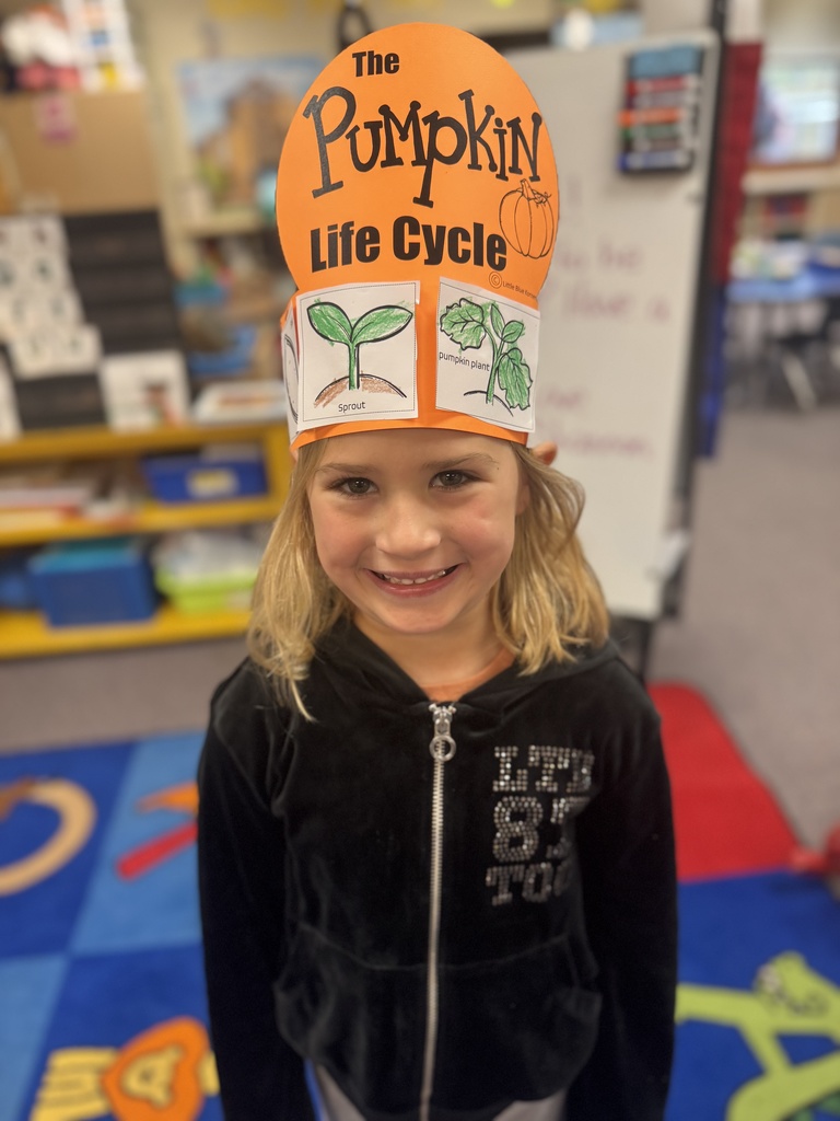 It’s Pumpkinology Week in Mrs. Shannon's classroom! Their learning is underway, and students already know quite a bit about pumpkins and how they grow from seed to pumpkin. They will be doing more exploring using their 5 senses later in the week. #celebrate379