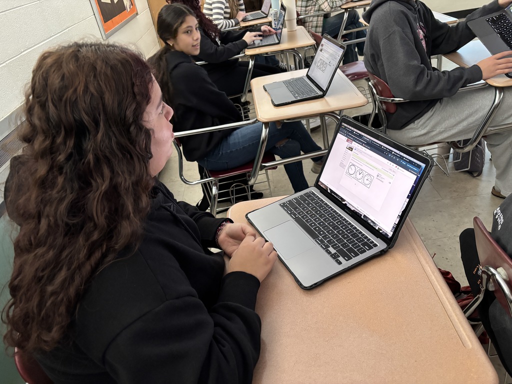 Mrs. Hughes starts most days with a "bell ringer" activity for her Spanish II class. Today, they used Schoology to review how to say the correct time in Spanish. They also used Blooket to race against each other to answer questions about daily routines. #celebrate379