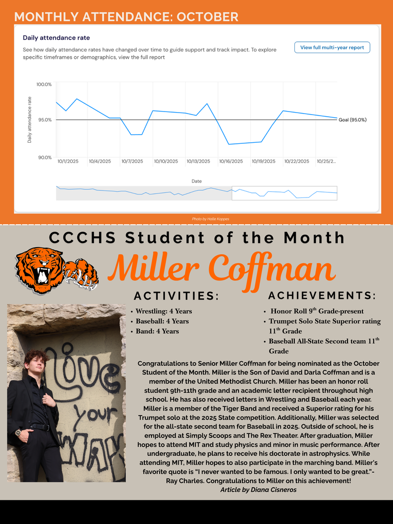 The November Tiger Talks Newsletter is here! #celebrate