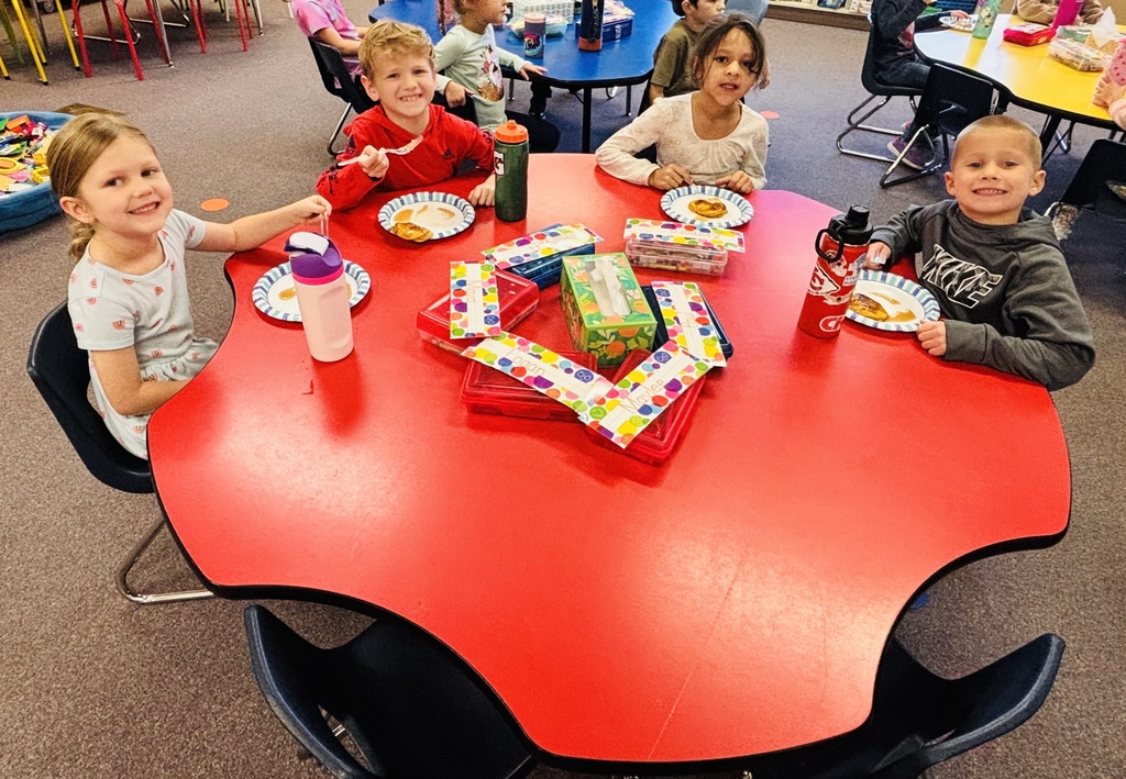 Pumkinology week continued in Mrs. Shannon's class this week, including pumpkin pancakes! #celebrate379