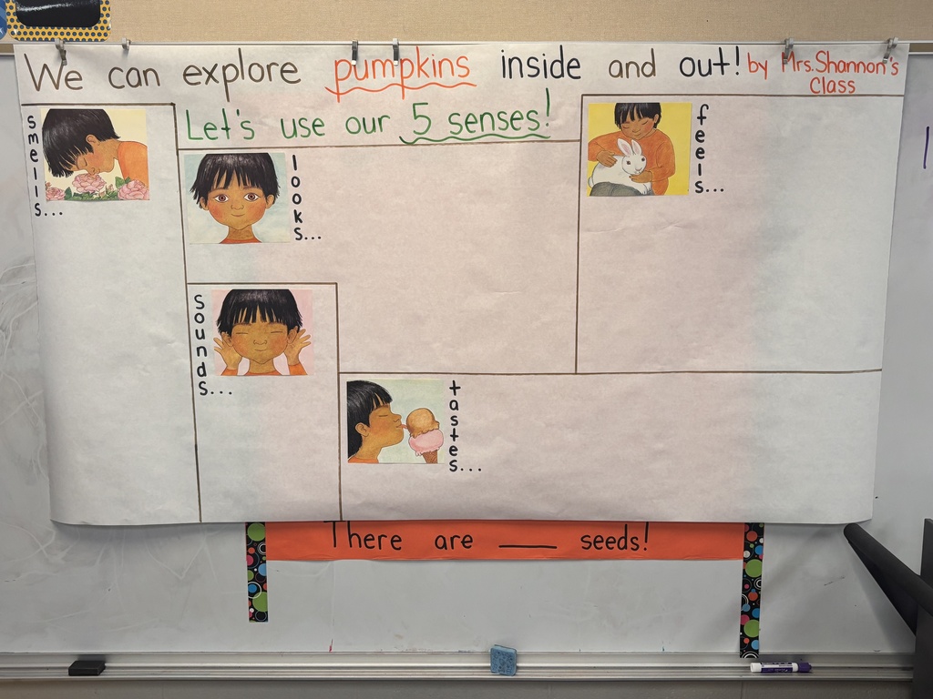 Pumkinology week continued in Mrs. Shannon's class this week, including pumpkin pancakes! #celebrate379