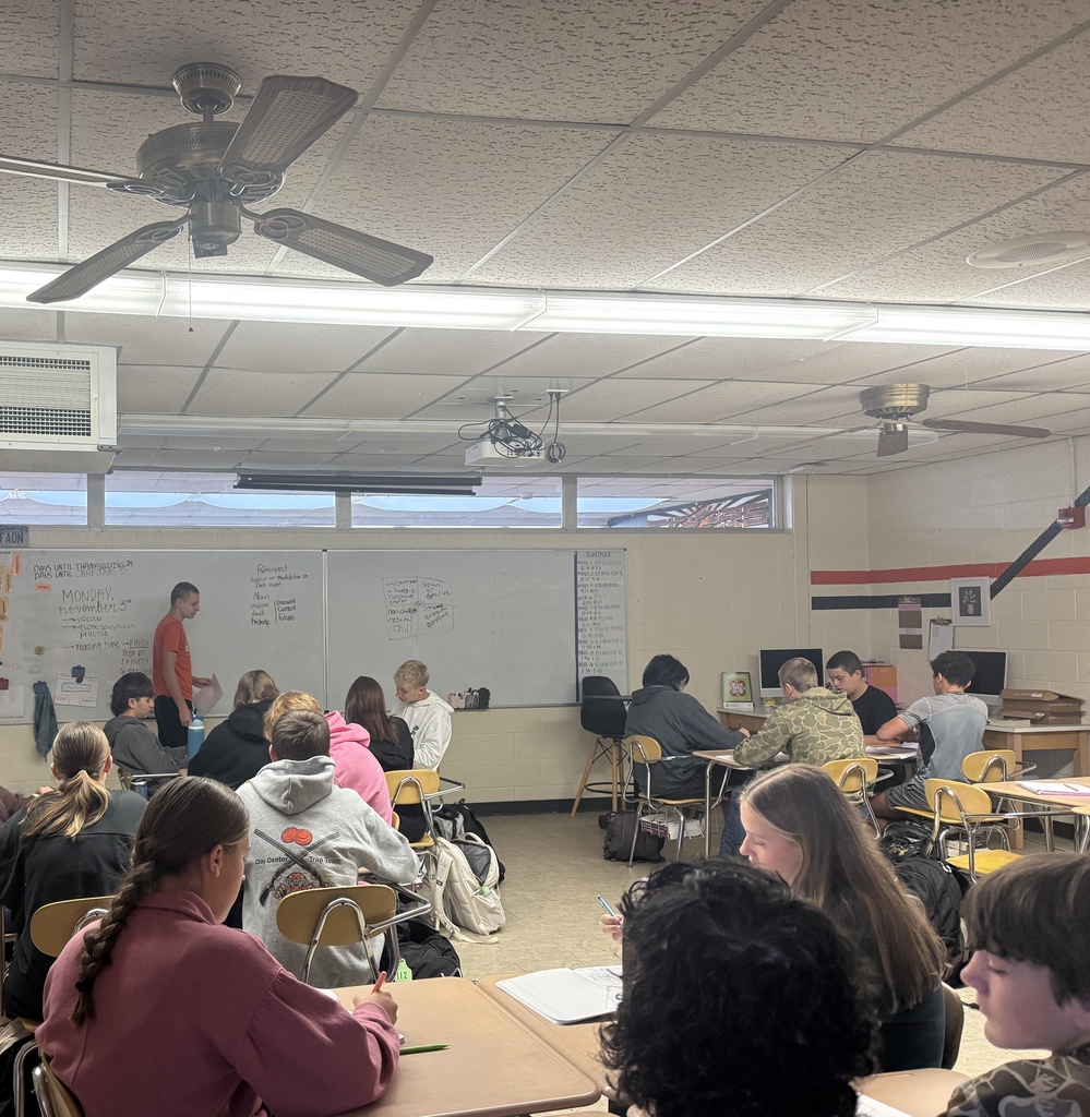 Freshmen in Ms. McFadden’s room work on vocabulary every week as part of the district-wide goal. This week, students took over teaching the vocabulary to their peers. This included writing the definition and part of speech on the board, along with helping the class brainstorm synonyms and antonyms. We may have some future teachers in our midst! #celebrate379
