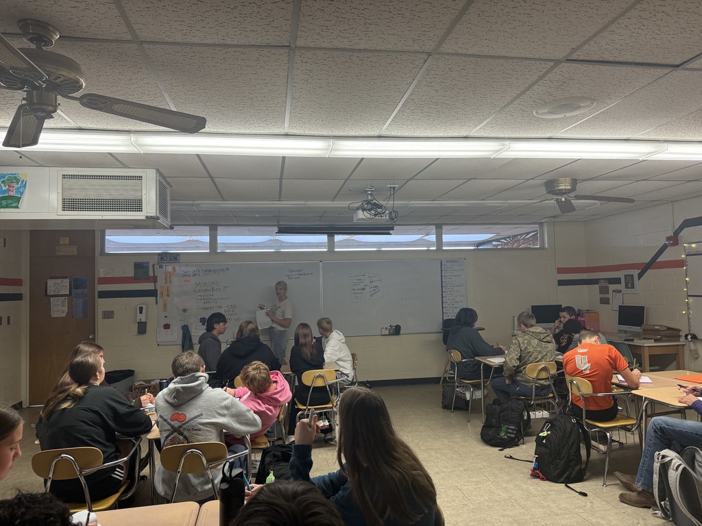 Freshmen in Ms. McFadden’s room work on vocabulary every week as part of the district-wide goal. This week, students took over teaching the vocabulary to their peers. This included writing the definition and part of speech on the board, along with helping the class brainstorm synonyms and antonyms. We may have some future teachers in our midst! #celebrate379