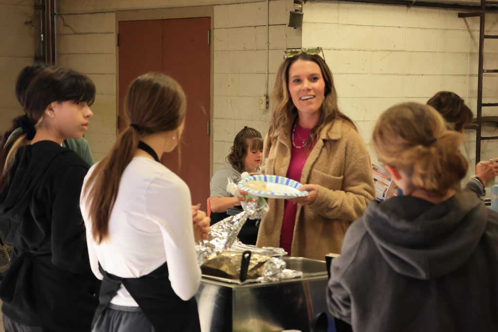 A big thank you to Mrs. Hughes and her Culinary Arts students for cooking a delicious biscuits and gravy breakfast this morning for our Wake Up Wednesday event at CCCHS! #celebrate379