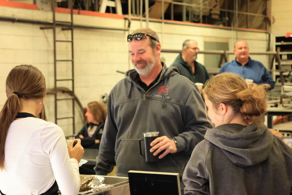 A big thank you to Mrs. Hughes and her Culinary Arts students for cooking a delicious biscuits and gravy breakfast this morning for our Wake Up Wednesday event at CCCHS! #celebrate379