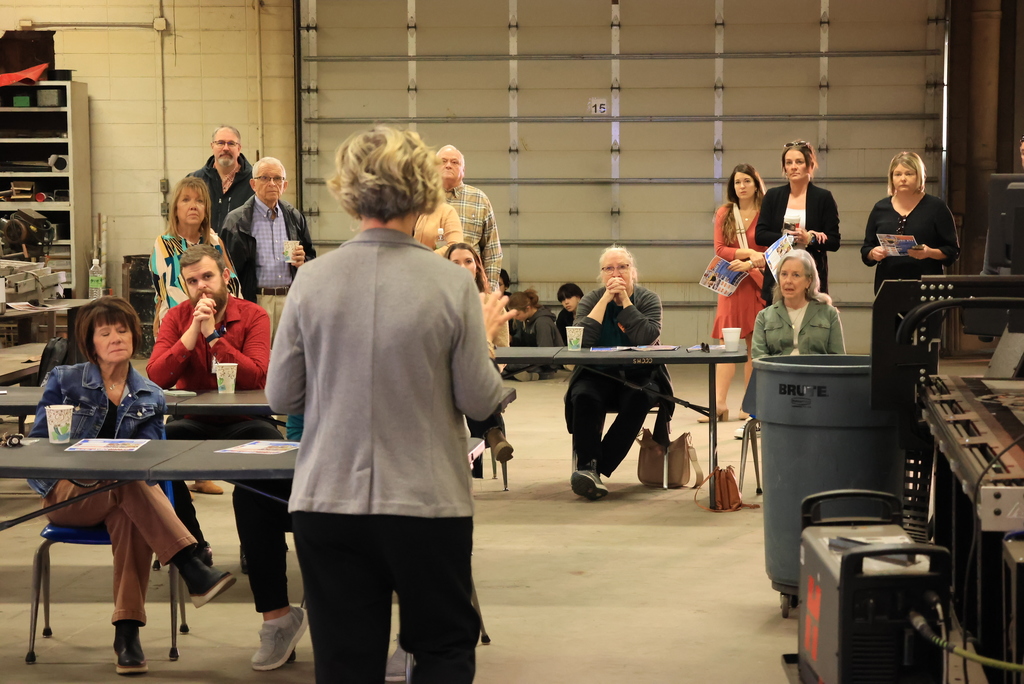 It was a great morning of collaboration at the Grow Clay County "Wake Up Wednesday" event, hosted at CCCHS. The Wakefield High School culinary arts students provided breakfast. Curriculum and Instruction Director Jaclyn Pfizenmaier discussed an exciting new endeavor with PartnerEd (see insert). Superintendent Brett Nelson gave a bond issue update. And, community members got to tour different areas of the high school dealing with Career and Technical Education (CTE). Thank you to everyone who attended! #celebrate379