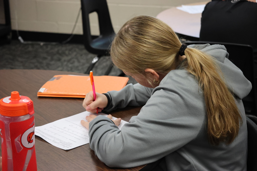 Mrs. Griffiths teaches 7th grade math. Today, her students were reviewing double number line diagrams. A lot of math involves not only solving the problem, but also justifying the answer. #celebrate39