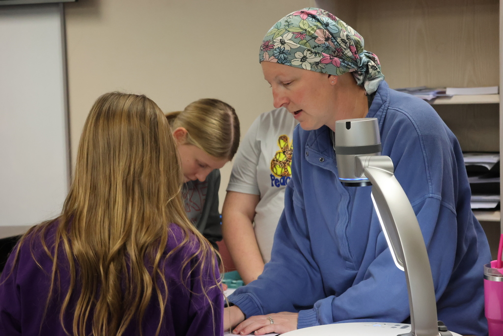 Mrs. Griffiths teaches 7th grade math. Today, her students were reviewing double number line diagrams. A lot of math involves not only solving the problem, but also justifying the answer. #celebrate39