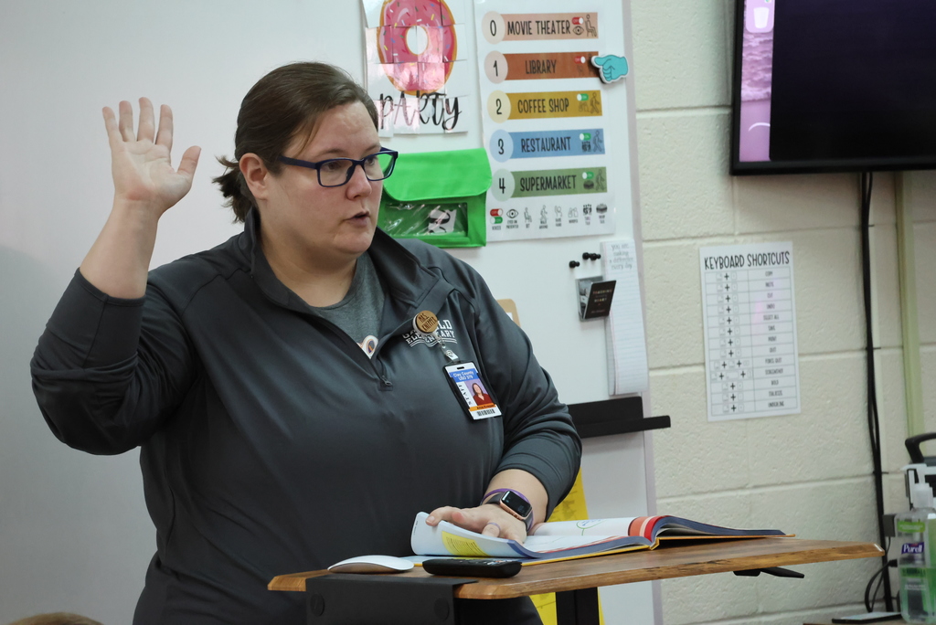 Mr. Knepper made the switch from special education to 5th grade this year and has been doing a great job! Today,  her students combined science into their ELA lesson by learning all about natural disasters and how they affect our world. #celebrate379