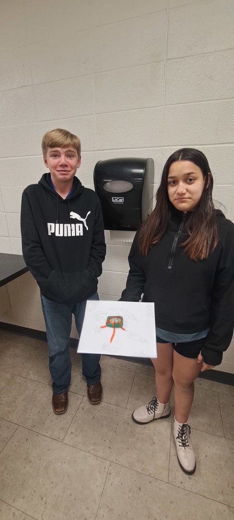 🧬🔬 Hands-on learning in 7th grade science!  Mrs. Trembath's students have been diving into plant and animal cells, and today they brought their learning to life — literally! Students teamed up to build their own cell models and explain the function of each part.  With modeling clay, pipe cleaners, cups, paper, and even Twizzler Pull 'n' Peels as mitochondria, they got creative and had a blast!  Each group chose whether to design a plant cell, an animal cell, or even a virus model. The results? Colorful, unique, and full of learning. #celebrate379