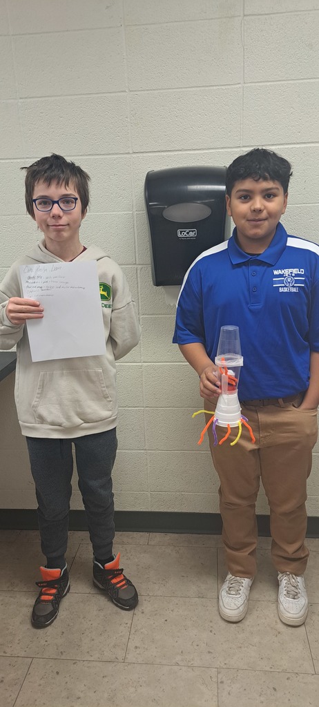 🧬🔬 Hands-on learning in 7th grade science!  Mrs. Trembath's students have been diving into plant and animal cells, and today they brought their learning to life — literally! Students teamed up to build their own cell models and explain the function of each part.  With modeling clay, pipe cleaners, cups, paper, and even Twizzler Pull 'n' Peels as mitochondria, they got creative and had a blast!  Each group chose whether to design a plant cell, an animal cell, or even a virus model. The results? Colorful, unique, and full of learning. #celebrate379