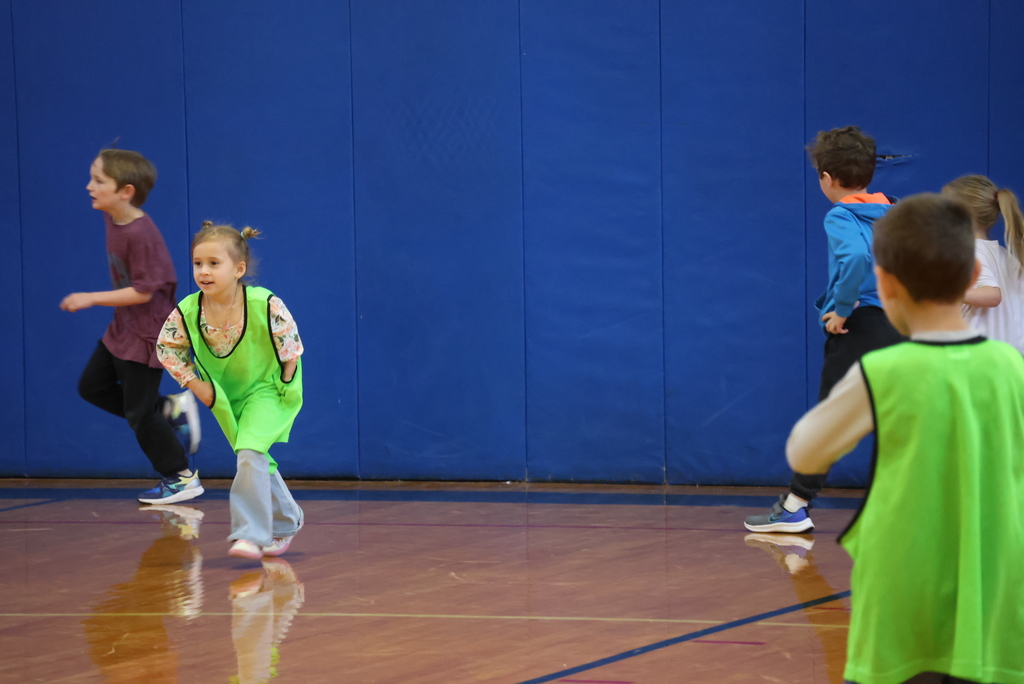 After some stretching, there is nothing more fun for a kindergarten or first grader than a game of Freeze Tag in P.E.! #celebrate379