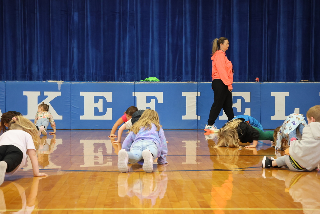 After some stretching, there is nothing more fun for a kindergarten or first grader than a game of Freeze Tag in P.E.! #celebrate379