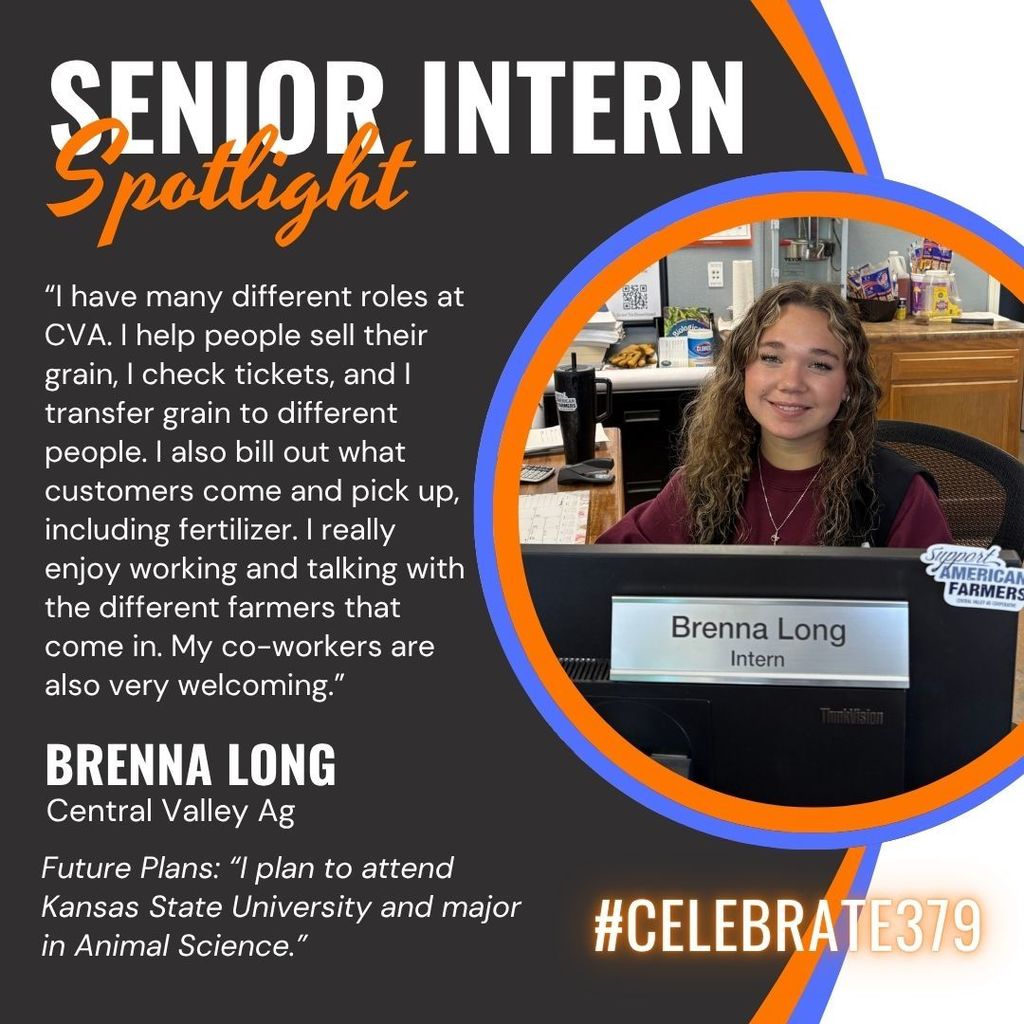 CCCHS Senior Intern Spotlight #celebrate379