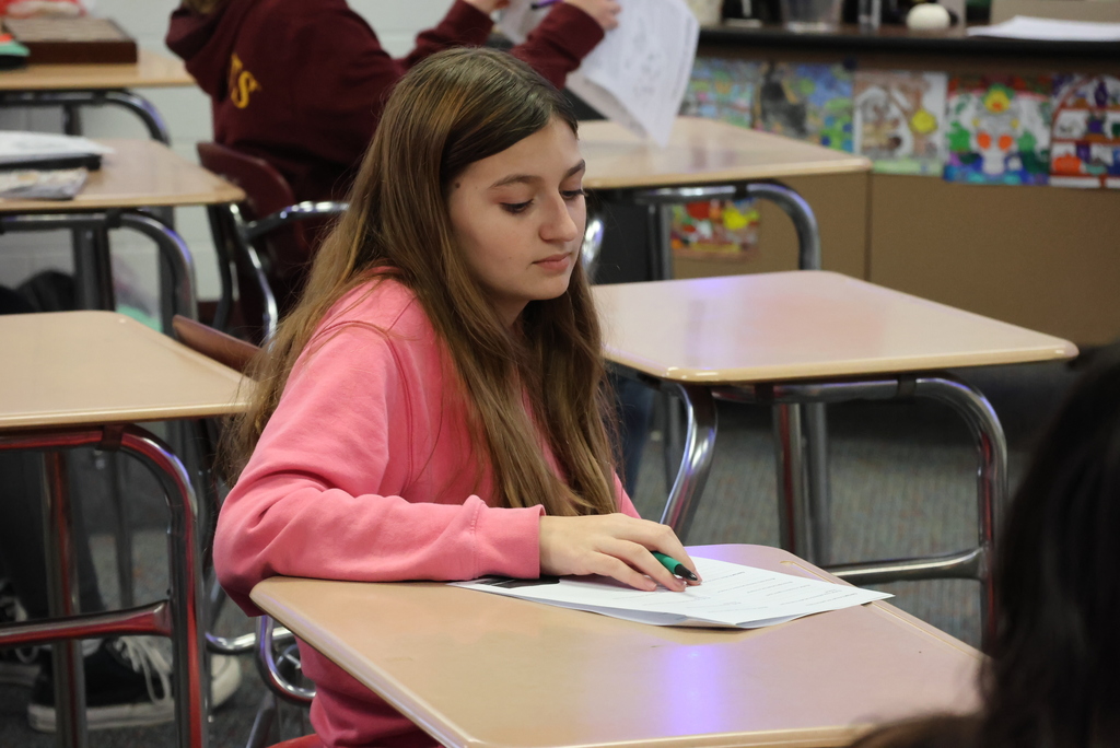 Mr. Seuser is spending the first semester with his 7th graders studying geography. Today, they were specifically focusing on Australia. and the surrounding islands, which are more than you think! In the second semester, they will turn to history. #celebrate379