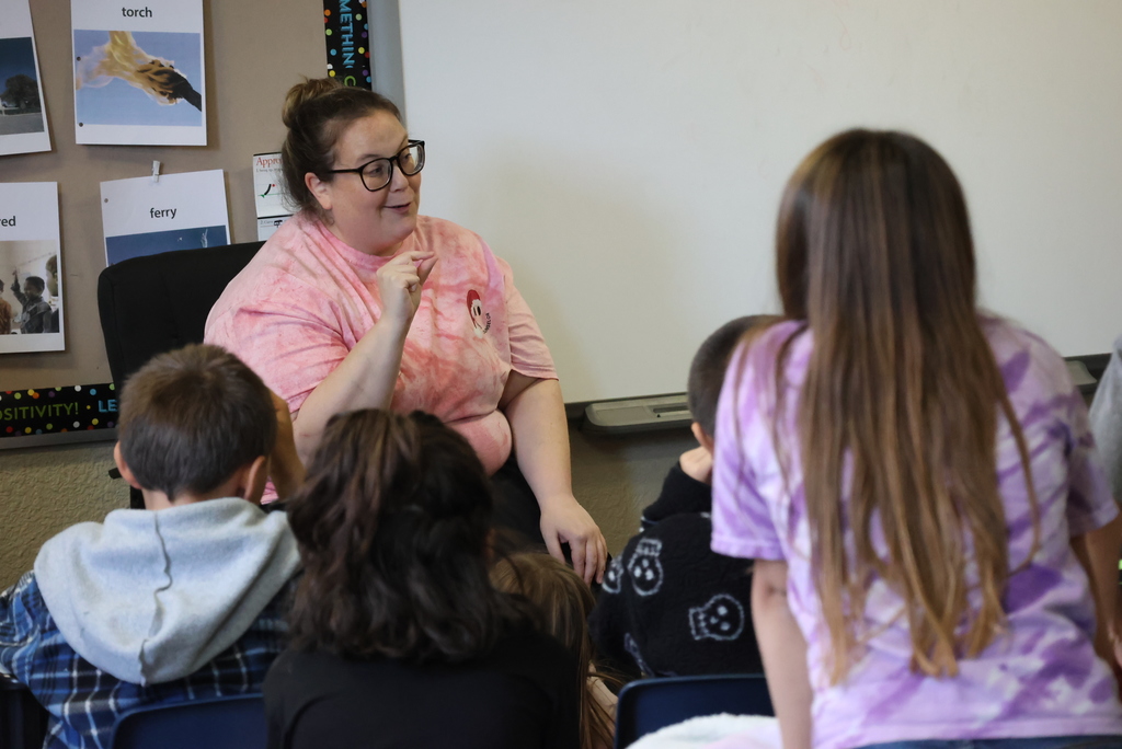 Did you know that counselor Ms. Coughlin gets into every classroom at least once every two weeks to teach about character education and how to deal with emotions? Today in 3rd grade, they were discussing the word 'accountability' and what it means both inside and outside the classroom. And always, they were having a great time with her! #celebrate379