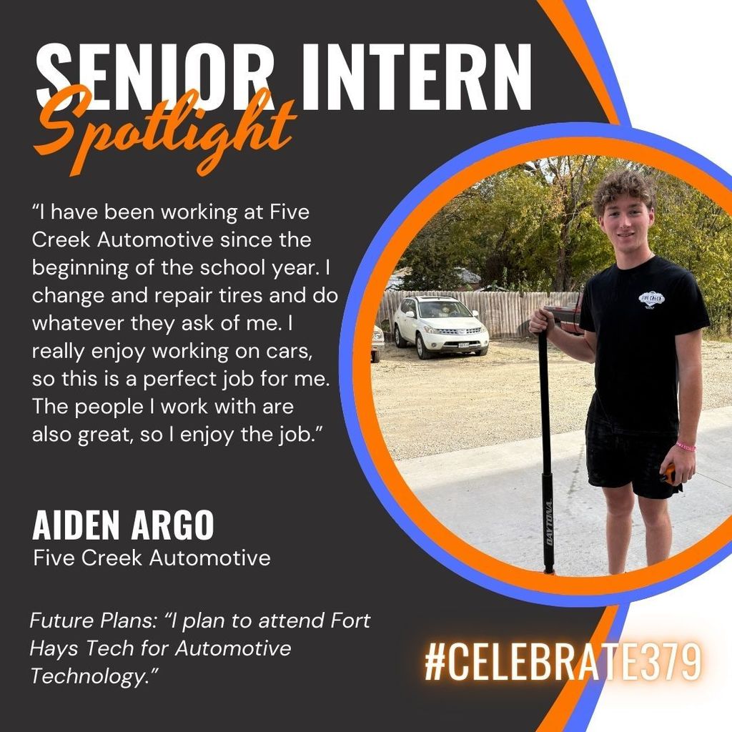 CCCHS Senior Intern Spotlight #celebrate379
