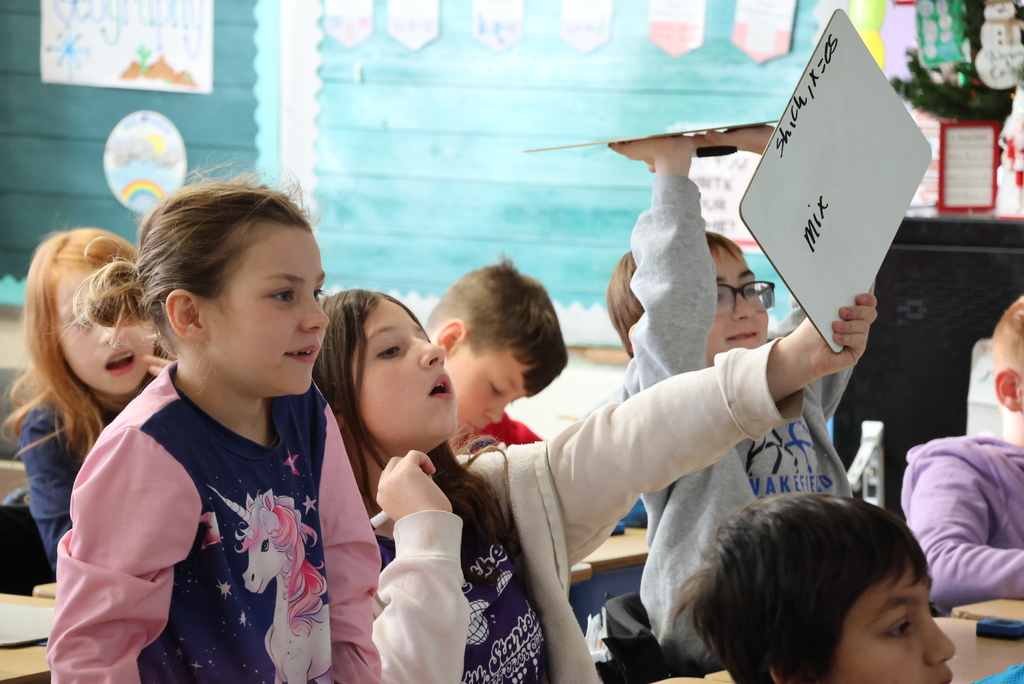 It was Pronoun-Verb Agreement time in Mrs. Ehlers' class this week! Doesn't sound like fun to you? Well, as always, she made it fun for her students! #celebrate379