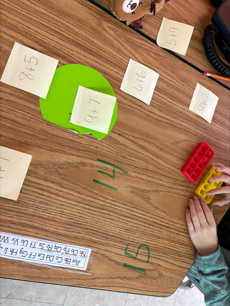 Students in Mrs. Williams' class have been working on phonemic awareness in a variety of different ways. The kids have really enjoyed working with objects and matching activities! #celebrate379
