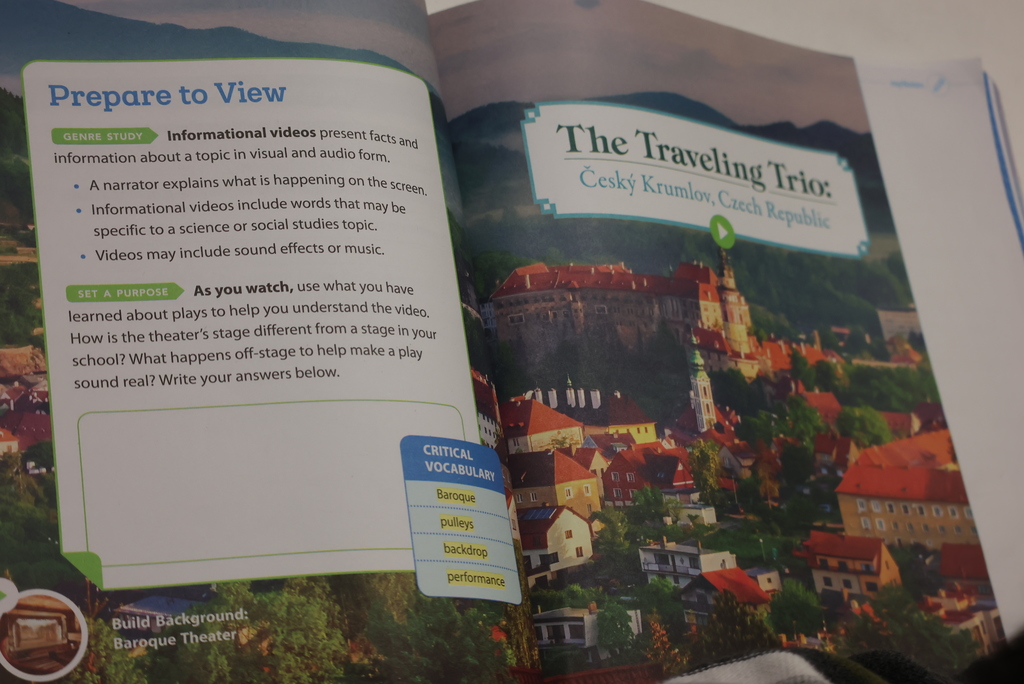This week, Mrs. Peterson's class is reading all about the Baroque Theater and its unique ways of creating sound effects for their plays. As always, vocabulary is a big part of their learning. #celebrate379