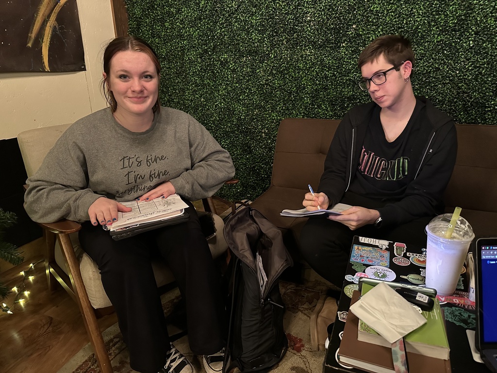 The annual CCCHS Finals Study Night was a big success! Thank you to Happy Hippie for hosting! #celebrate379