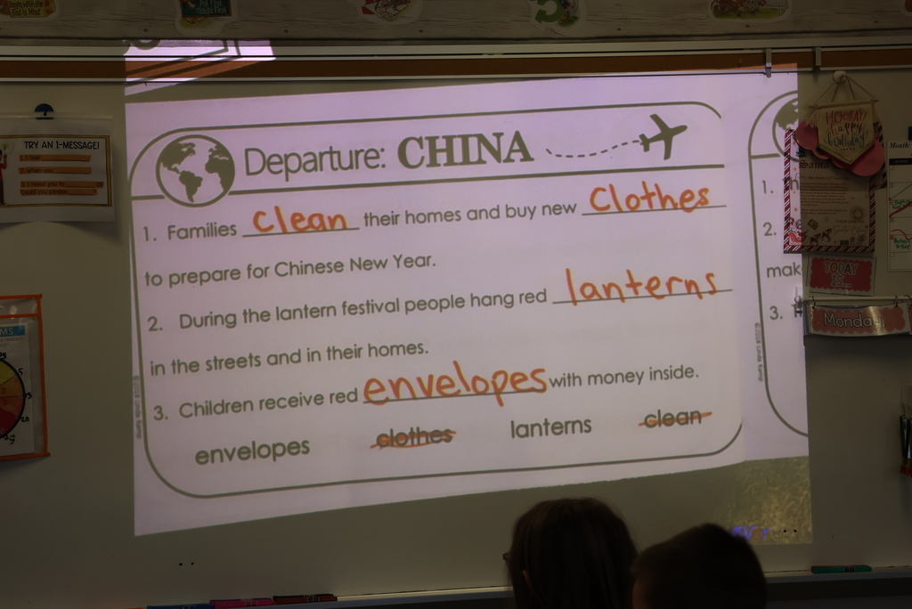 Mrs. Knitter's second graders are ending their semester with a "Christmas Around the World" project, where they research the holiday traditions of different countries. #celebrate379