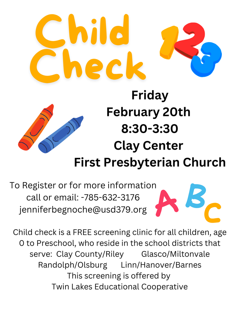 Child Check is coming up! #celebrate379