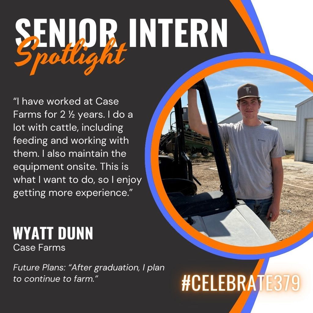 CCCHS Senior Intern Spotlight #celebrate379