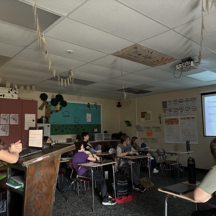 Mrs. Blain's 6th grade ELA students spent the first week back at CCCMS researching Greek gods, goddesses, and creatures to build background knowledge before reading The Lightning Thief. Then, students created presentations and shared their research with classmates. #celebrate379