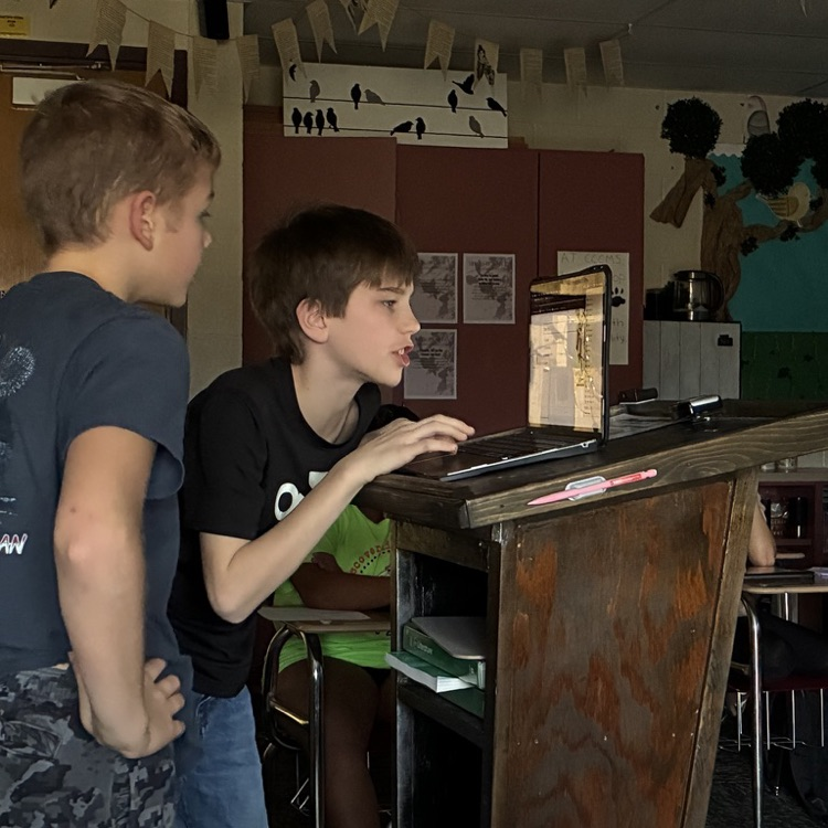 Mrs. Blain's 6th grade ELA students spent the first week back at CCCMS researching Greek gods, goddesses, and creatures to build background knowledge before reading The Lightning Thief. Then, students created presentations and shared their research with classmates. #celebrate379