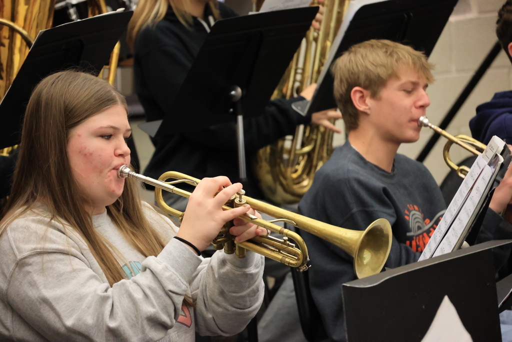 It's never too early to rehearse for Stardusters! That's exactly what Mrs. Thrasher's band students were doing today. They already sound great! Stardusters will take place on March 27th. #celebrate379