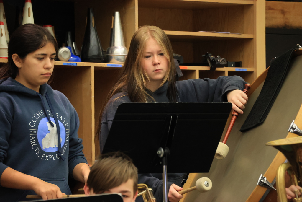 It's never too early to rehearse for Stardusters! That's exactly what Mrs. Thrasher's band students were doing today. They already sound great! Stardusters will take place on March 27th. #celebrate379