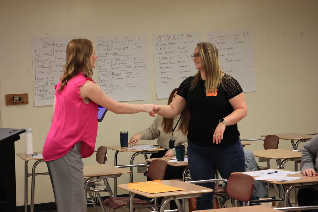 Today, the Class of '26 completed a major part of their four-year Individual Plan of Study (IPS) with their senior presentations. Each senior created a presentation that can be used later as part of a job or scholarship interview. Community members took time from their busy schedules to help judge these presentations and give feedback. It was a great real-world experience! #celebrate379