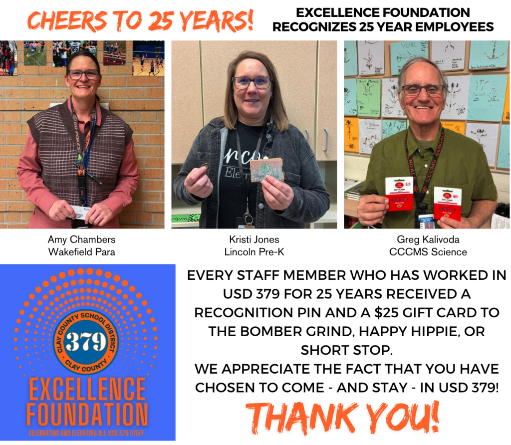 Thank you to our 25-year employees at 379! #celebrate379